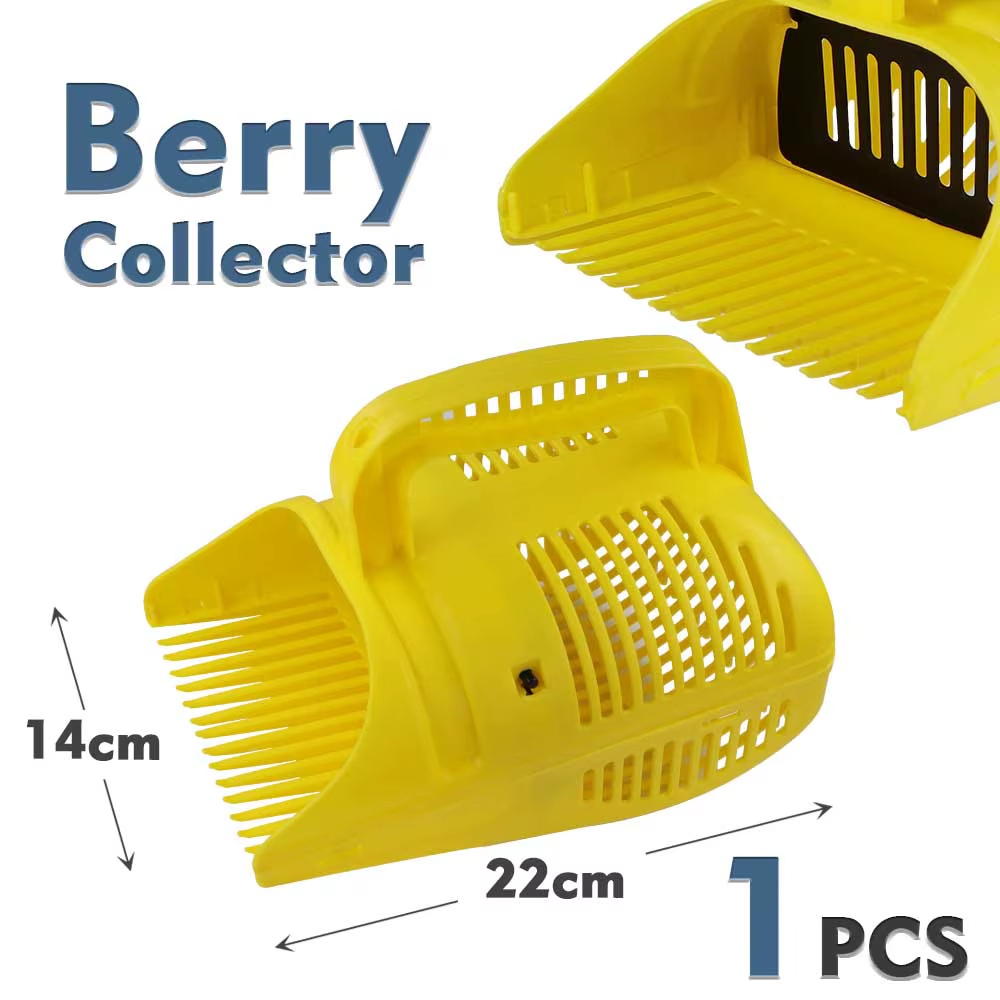 PUNICE-Peigne en plastique portable pour la collecte de baies et de myrtilles, pelle de cueillette, 