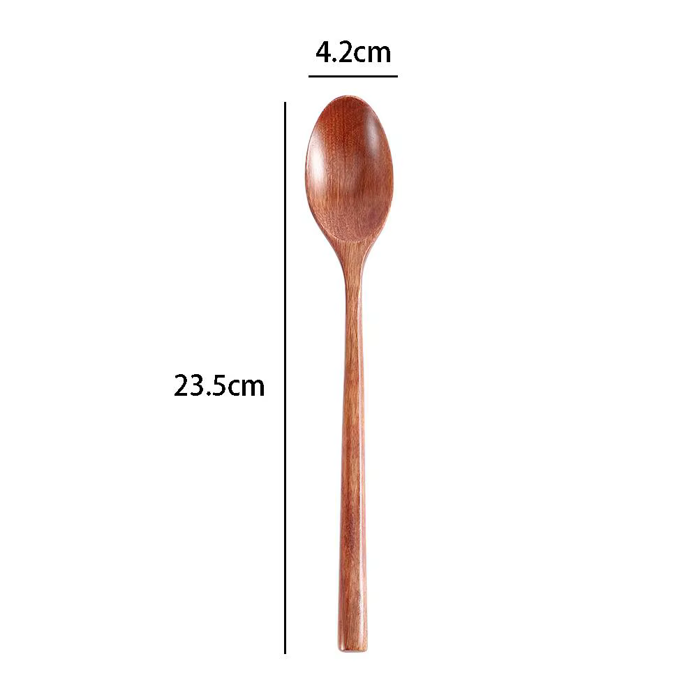 Cuillère à soupe en bois Assad, cuillère à remuer, Couverts amicaux, Ustensiles de cuisine, Cuillère