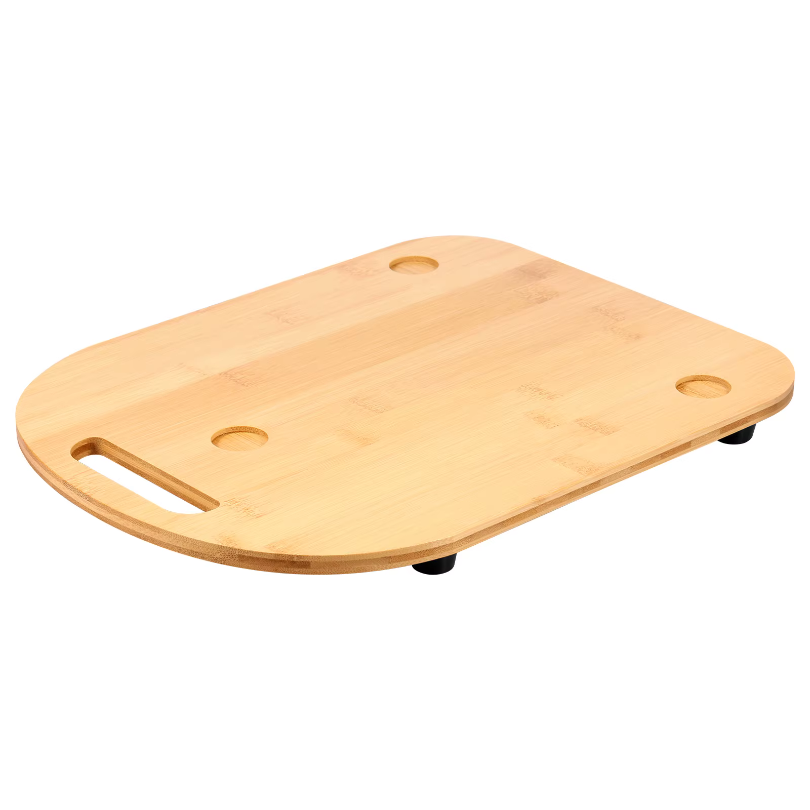 Planche coulissante en bambou pour planche roulante à mouvement rapide TM5 et TM6 avec roues et pied