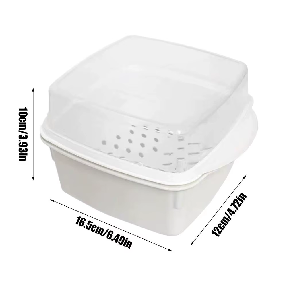 Cuiseur à vapeur à micro-ondes, cuisine domestique, récipient alimentaire polyvalent pour légumes, p