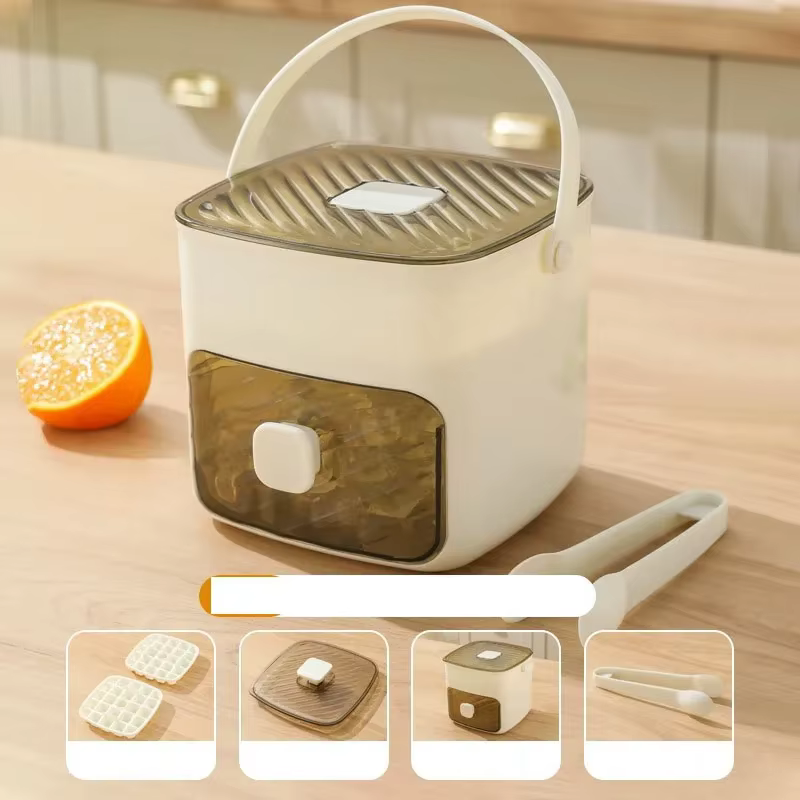 Moule à glaçons à 48 grilles, réfrigérateur réutilisable, machine à glaçons, une touche, libération 
