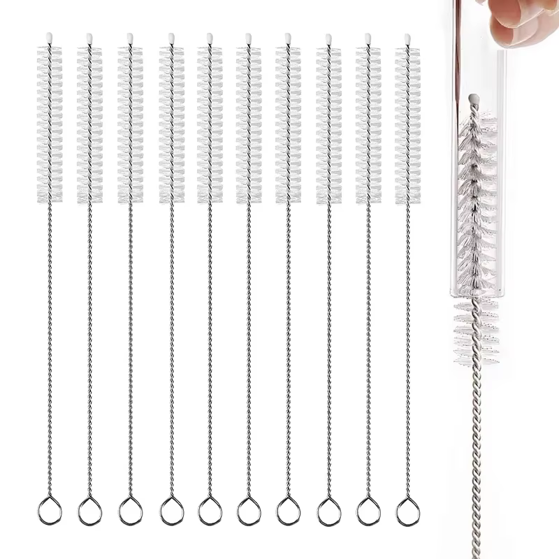 Kit de brosses de nettoyage de paille, 2/5/10 pièces, nettoyeur de tuyaux en Tube de paille, brosses