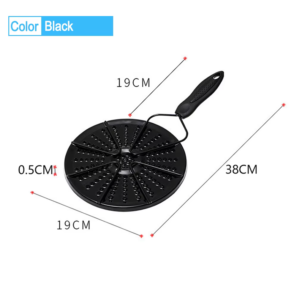 Plaque de cuisson avec diffuseur de chaleur, ustensile de cuisine, cuisinière à gaz, coupe-flamme, a