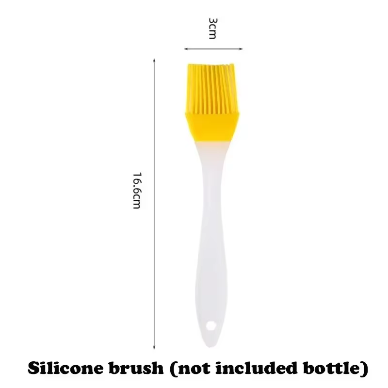 1-2 PIÈCES Distributeur d'huile d'olive 2-en-1, Bouteille pulvérisateur d'huile en plastique 500 ml,