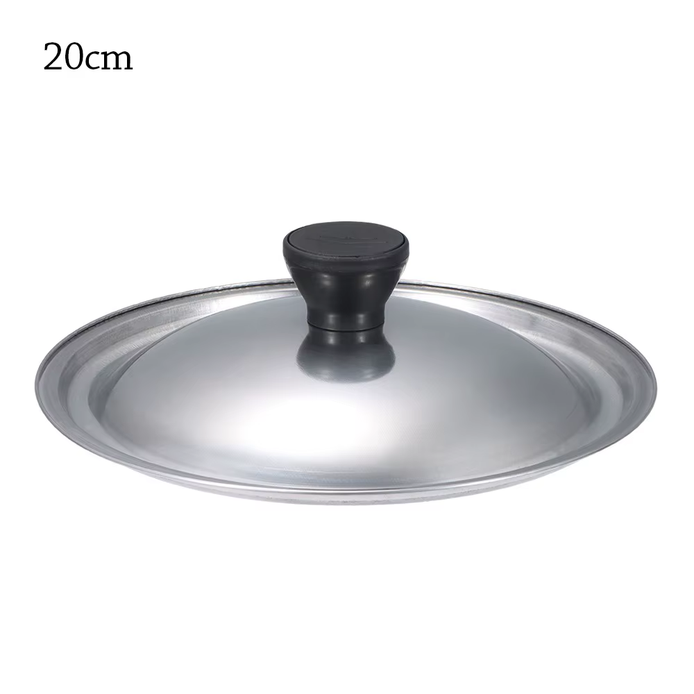 Nouveau couvercle de casserole en acier inoxydable anti-brûlure de 20-30 cm, couvercle universel pou