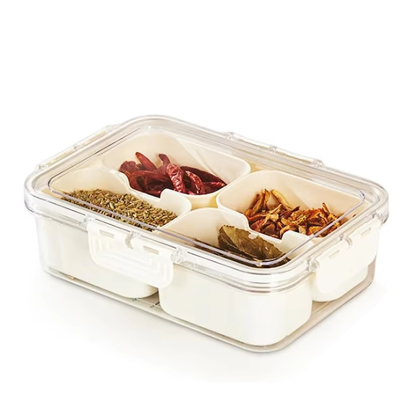 AA20-boîte de stockage des aliments multi-compartiments boîte alimentaire conteneur Transparent réfr