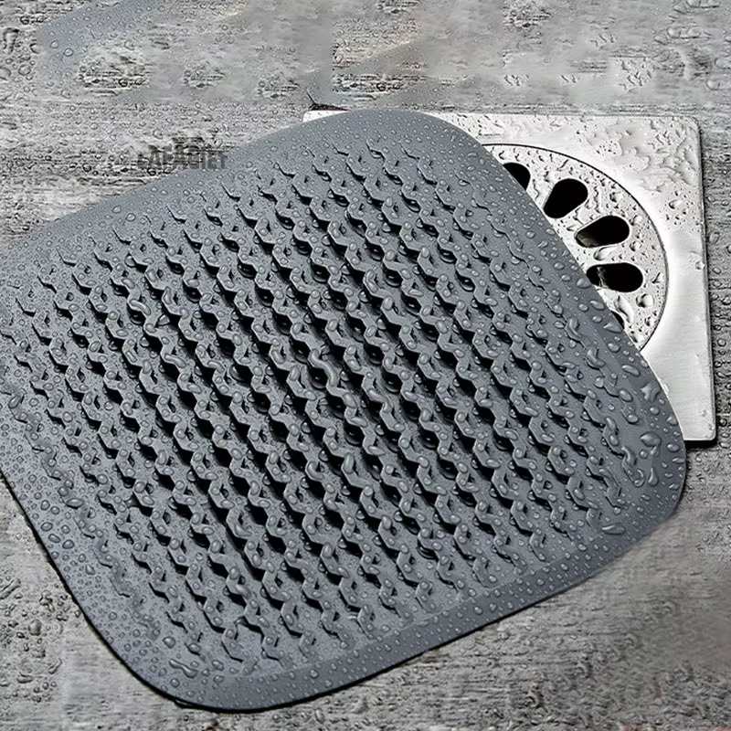 Bouchon de filtre de vidange de sol en Silicone, collecteur de filtre d'évier de cuisine, couvercle 