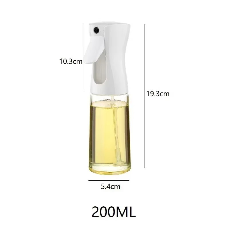1 pulvérisateur d'huile pour la cuisine - Distributeur d'huile d'olive en bouteille, vaporisateur ré