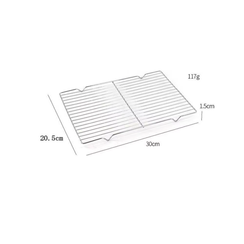 Support de refroidissement antiadhésif en acier inoxydable, support à gâteaux, four, plateau de cuis