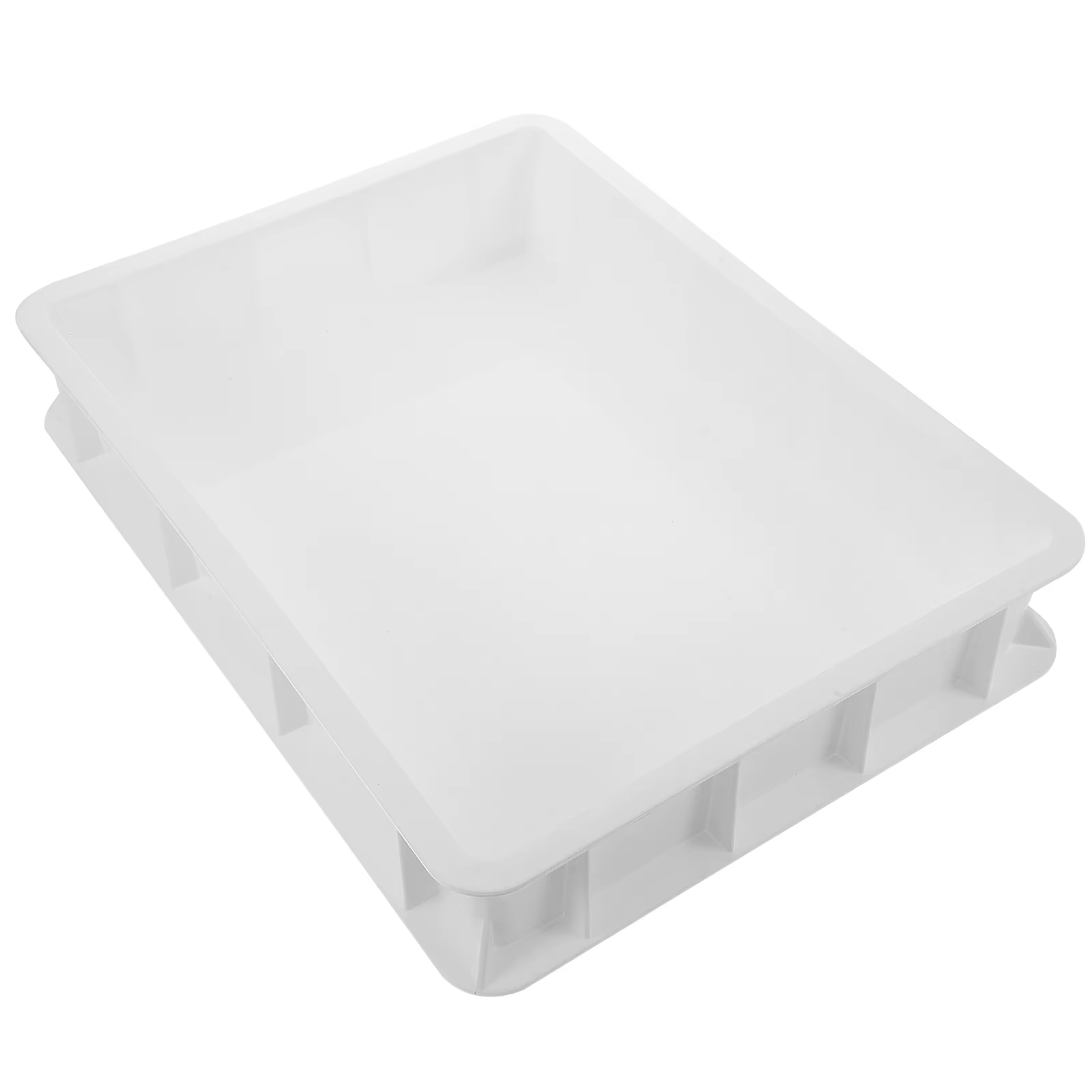 Boîte de levage de pâte à pizza empilable, bac en plastique commercial, gain de place pour le stocka