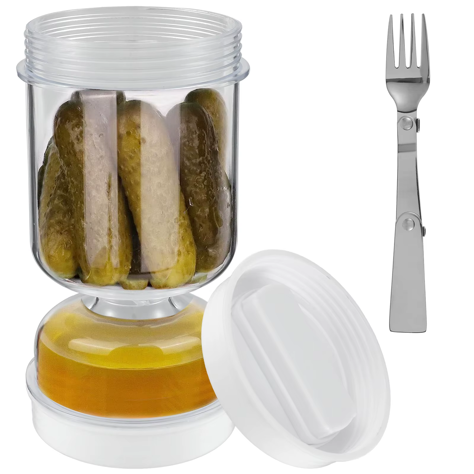 Récipient avec passoire pour aliments de cuisine, récipient à concombre, récipient sec à la maison, 