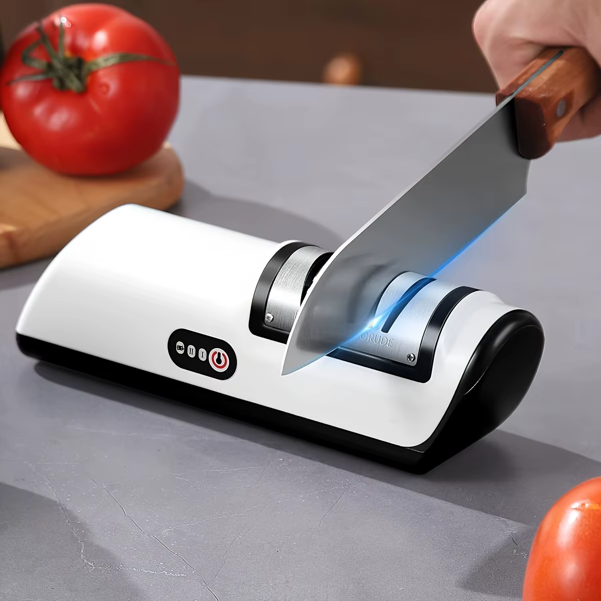 Aiguiseur de couteaux électrique rechargeable par USB, aiguiseur multi-couteaux pour cuisine, chef, 