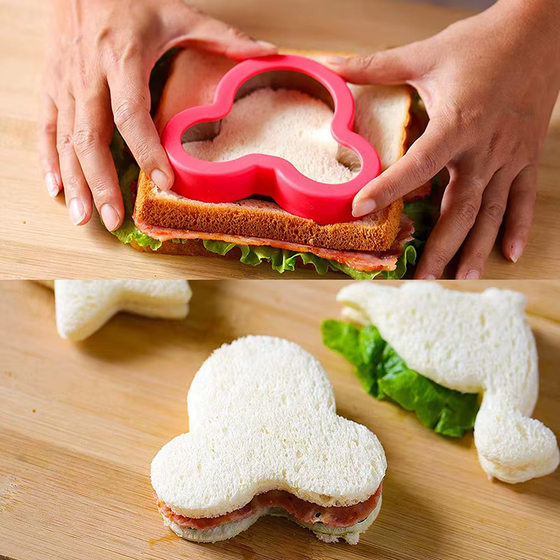 Coupe-sandwich pour enfants, cœur, étoile, turejxToast, boîte à bento, strass alimentaires, moules à
