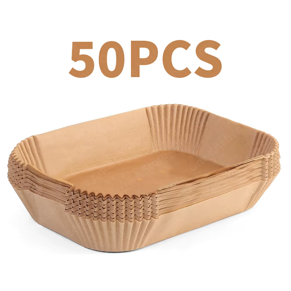 Papier de cuisson pour friteuse à Air Ninja Double pile XL SL400EU, AF400EU, AF300EU, 22x14cm, doubl