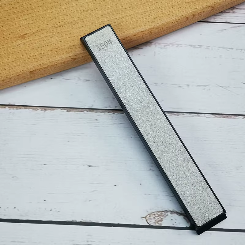 80-3000 #   Affûteur de couteaux en pierre diamantée, barre d'affûtage pour ciseaux, rasoirs, coutea