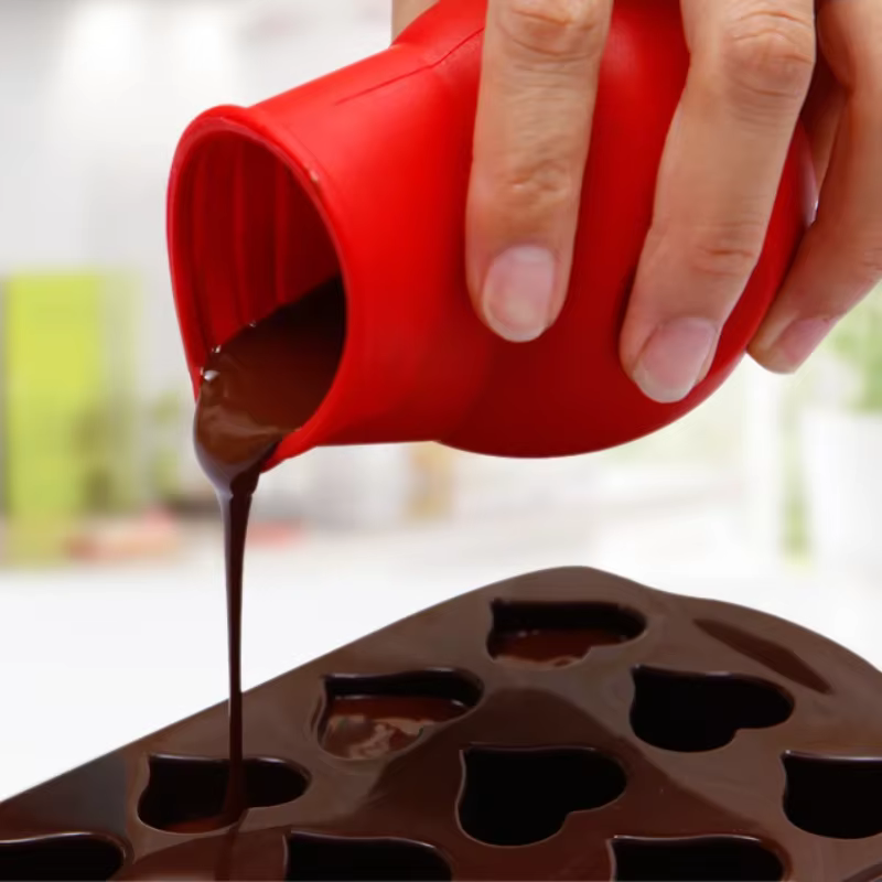Moule pratique de fusion de chocolat | En Silicone, moule de beurre, Sauce au beurre, cuisson au lai