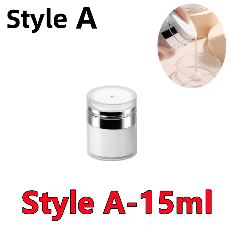 Bouteille de crème sous vide 15ml 30ml 50ml 100ml, bouteille de Lotion à pression, sous-bouteille de