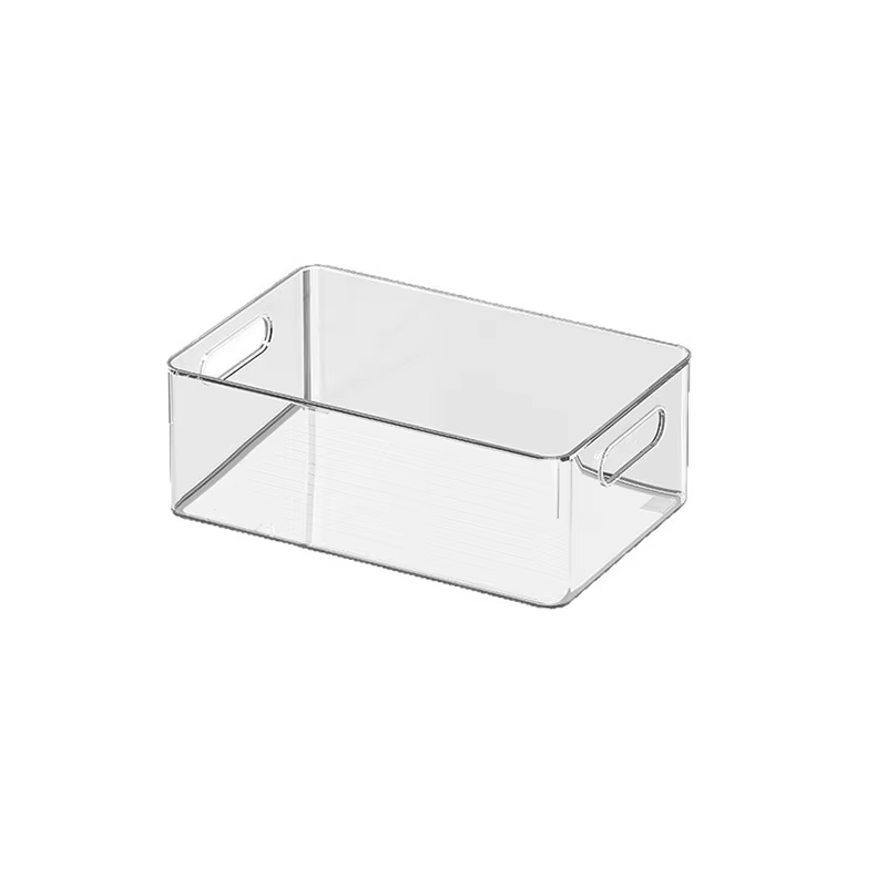 Organiseur de réfrigérateur empilable avec couvercles, bacs de rangement transparents pour fruits, c