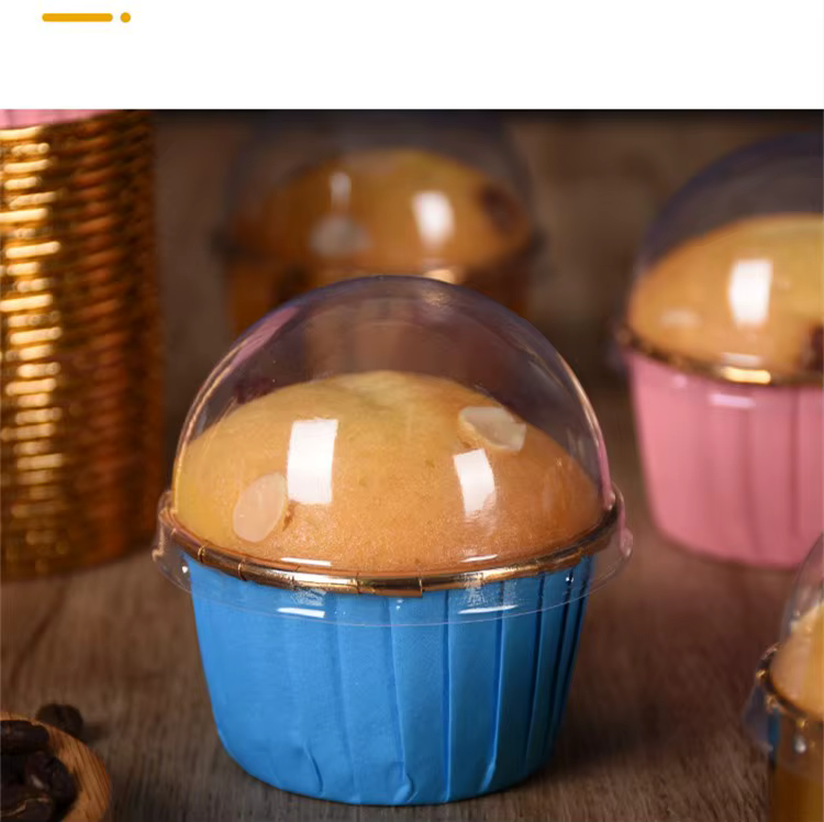 2 pièces Mini moules à muffins en papier, caissettes à cupcakes, boîtes à muffins, moules à gâteaux,