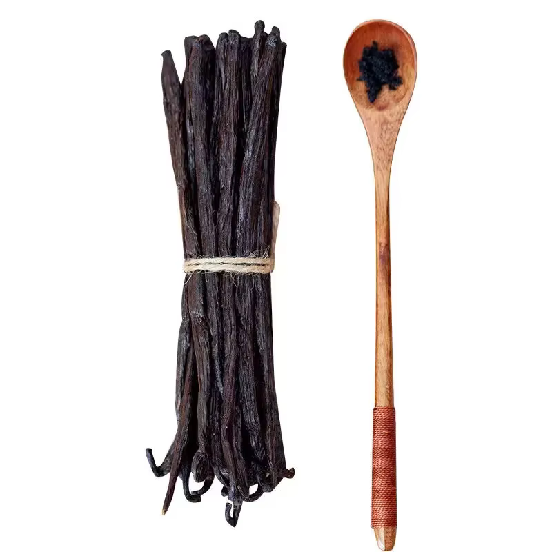 10 pièces de gousses de vanille naturelle de Madagascar, encens naturel, arôme de fève, emballage so