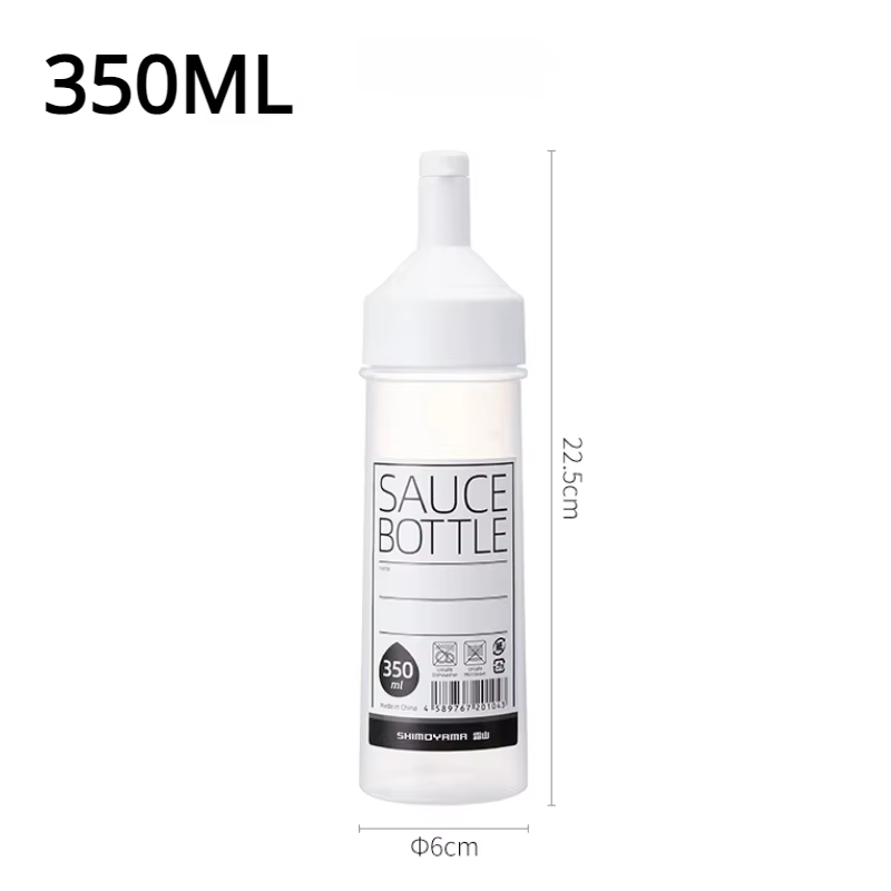 Bouteille de sauce à presser en plastique, salade de tomate aissce, bouteille à presser, distributeu