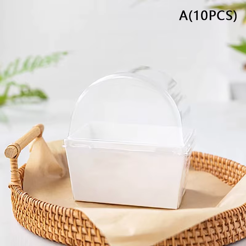 Boîte d'emballage pour sandwich, hamburger, toast, support étanche à l'huile avec couvercle, boîte à