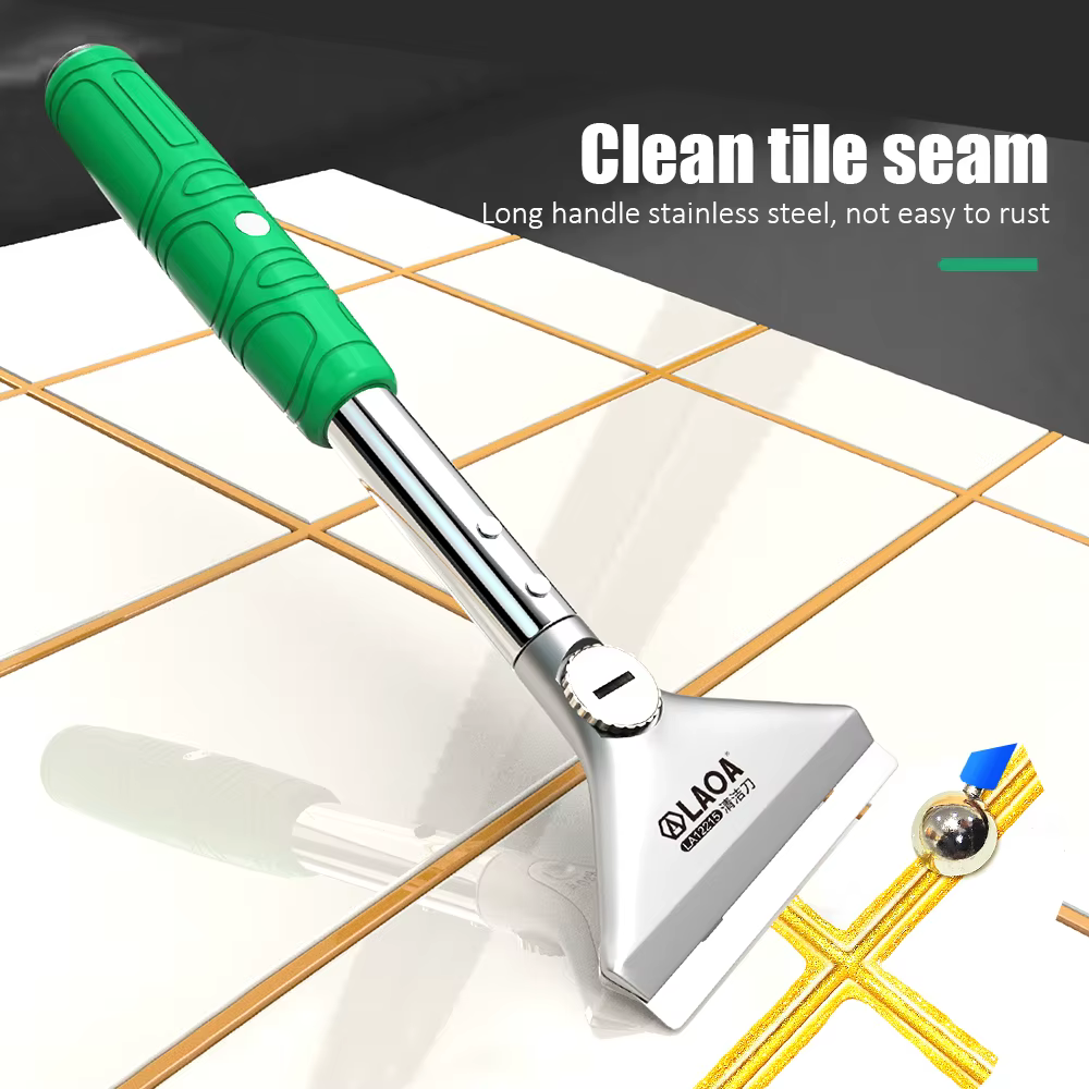 LAOA Spatule de nettoyage multifonctionnelle pour verre, carrelage, colle, autocollants et peinture 
