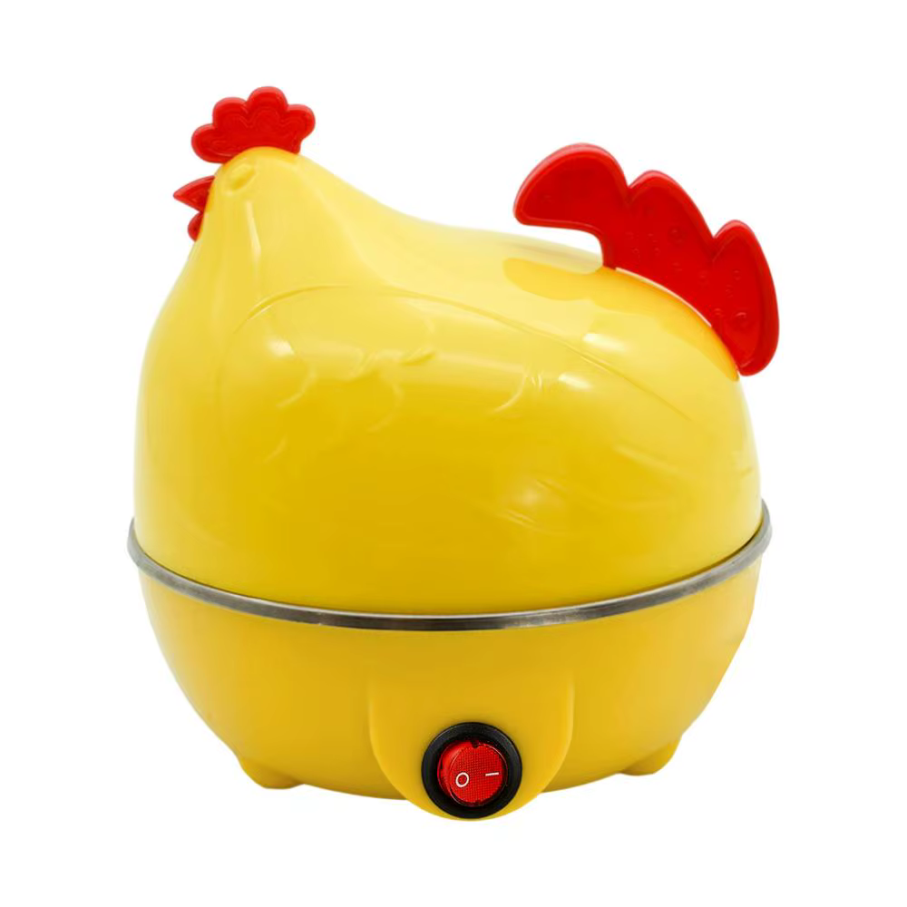 Chaudière à œufs en forme de poulet, capacité de 7 œufs, appareil de cuisine pour œufs durs et doux
