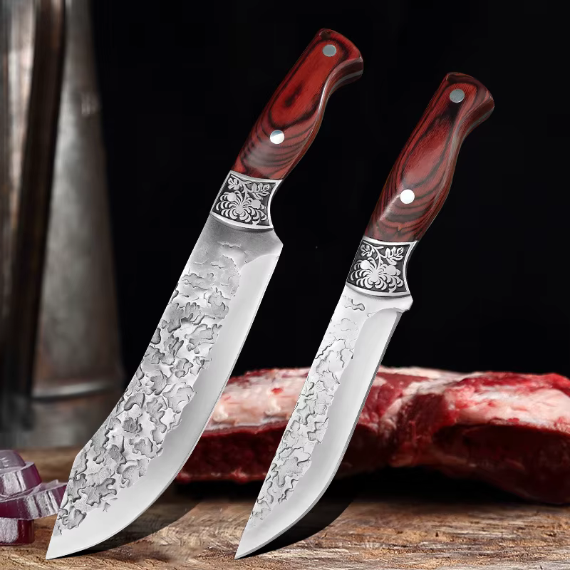 Couteau à désosser de cuisine, couteau à viande de boucher de Chef, couteau d'office de fruits en ac