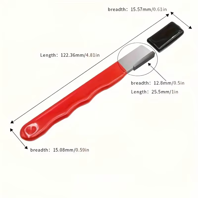 TINSOL Affûteur de couteaux portable pour couteaux de cuisine, ciseaux de jardin, affûteur de lames,