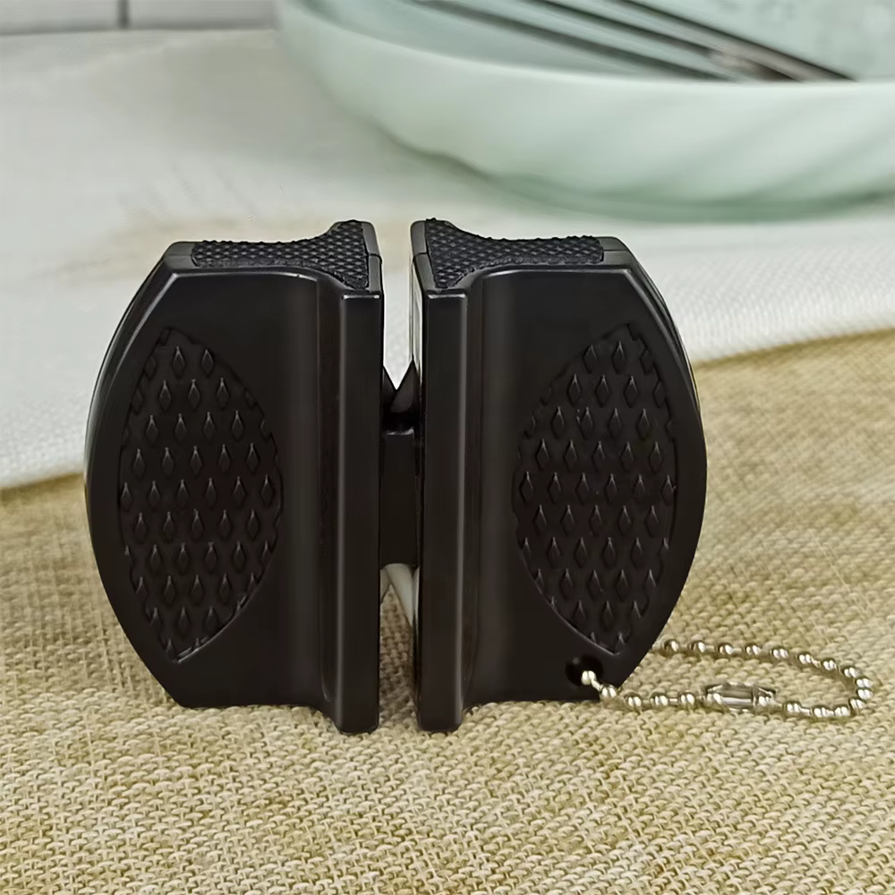Affûteur de couteaux Portable, outils de cuisine touristiques, broyeur manuel de poche de Camping, a