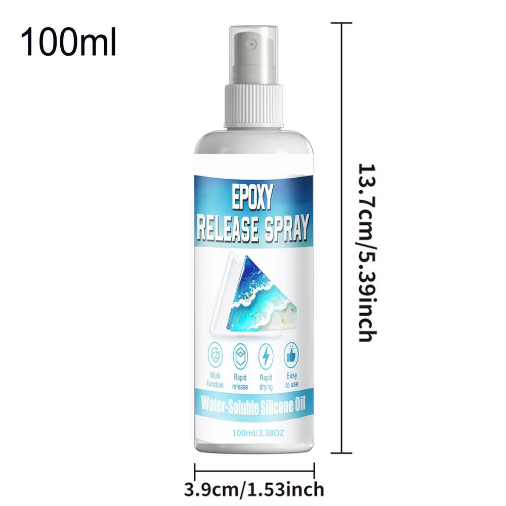 Spray de démoulage silicone, spray de démoulage époxy, forte adhérence, séchage rapide, antiadhésif,