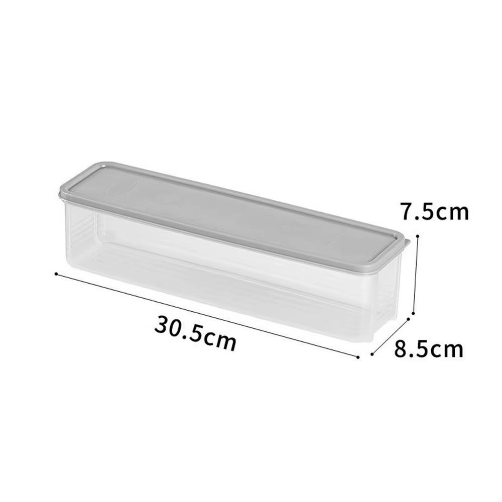 Récipient à spaghetti portable avec couvercle, boîte de rangement transparente, conservation des cér