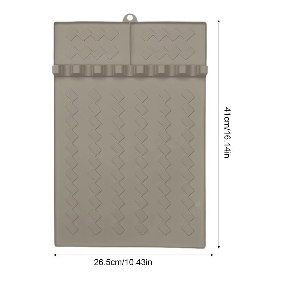 Tapis de cuisson en silicone pour barbecue, support d'outils, étagère latérale, tapis pour plancha d