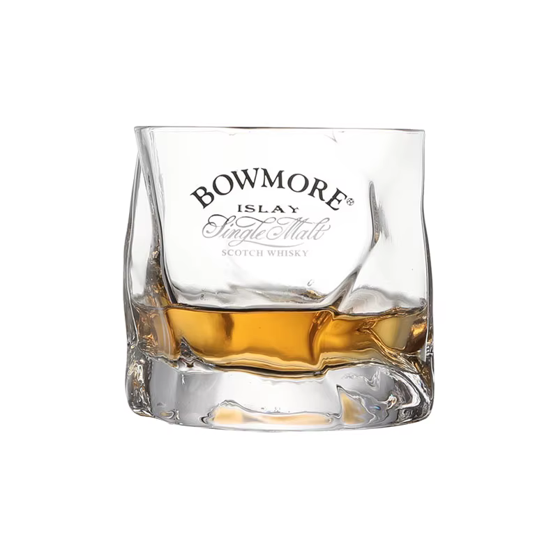 Bowmore – verre en verre de cristal, simple, pour cocktail, Whisky, Brandy, dégustation de vin, tass
