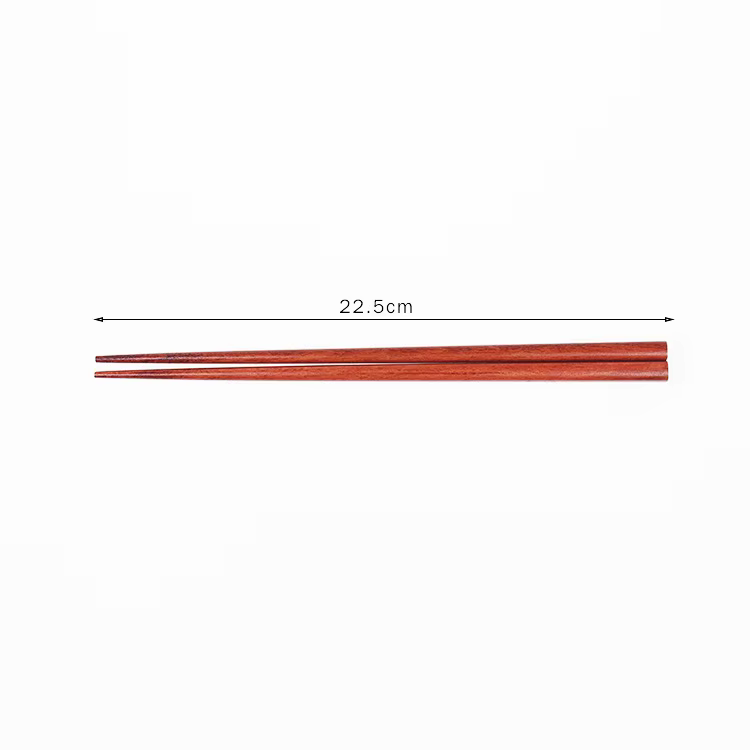 Ensemble d'ustensiles de voyage en bois : cuillère, fourchette, baguettes – Vaisselle portable pour 