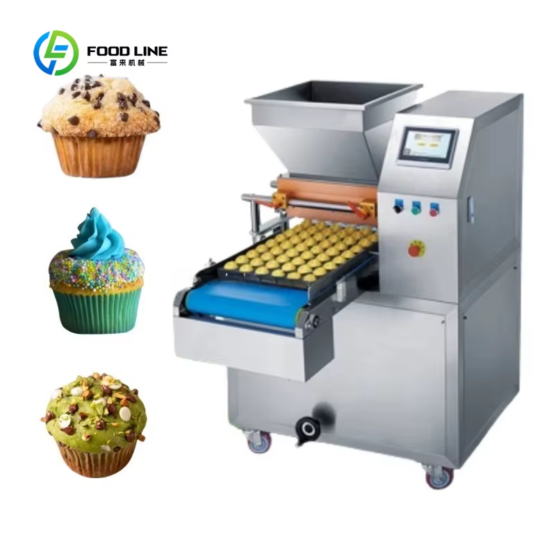 Machine automatique de distribution de pâte à brownie personnalisée et efficace, machine à cupcakes,