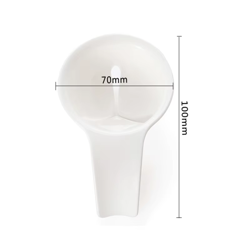 Mathiateur de Blanc d'emouf en Plastique de Qualité Alimentaire avec Bord de Filles, Structure en Si