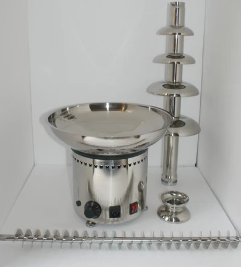 Machine de fontaine de chocolat à 3 niveaux, 110V/220V, pour usage domestique, fête d'anniversaire,