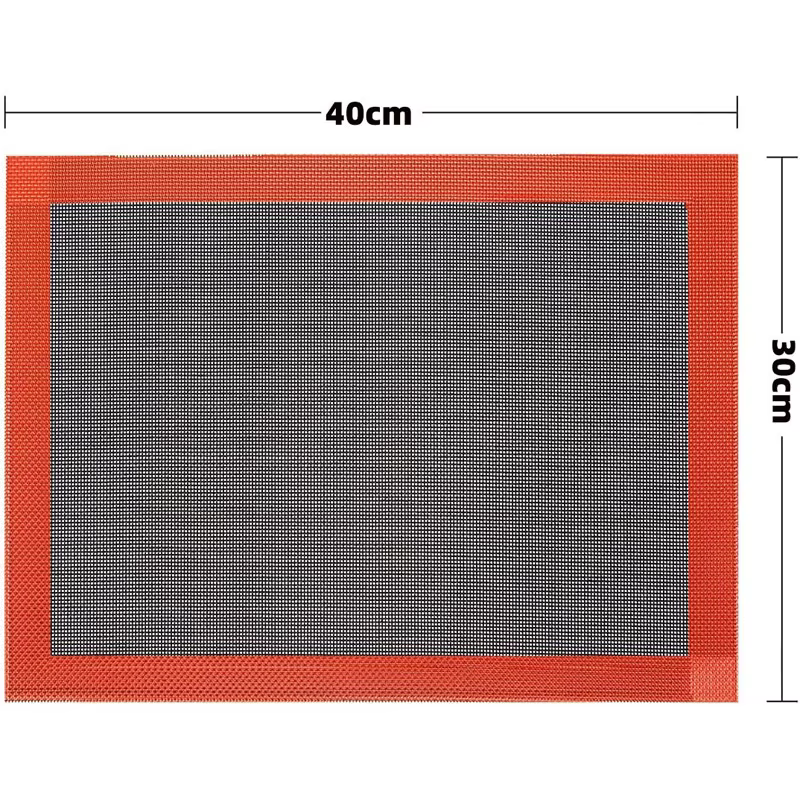 Polymères de four de cuisson en silicone pour EHOUT, perforé, antiadhésif, macaron, biscuit, moule J