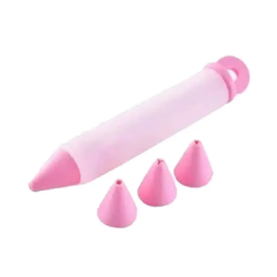 Stylo d'écriture alimentaire en Silicone, outils de décoration de gâteaux, outils de décoration de c