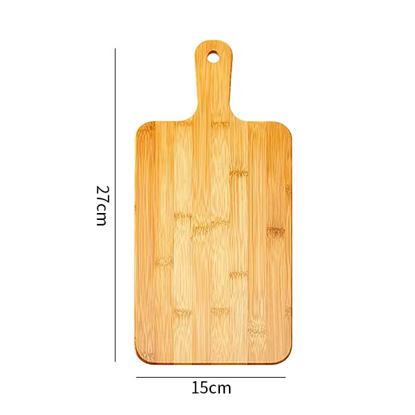 Planche à découper en bambou avec poignée, grande planche de service en bois, planches à découper de