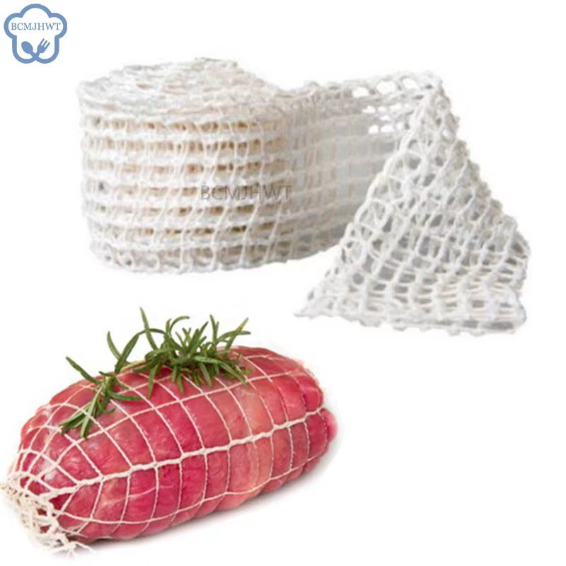 Filet à viande en coton de 3 mètres, rouleau de saucisses et de jambon, filet pour Hot-Dog, cordes d