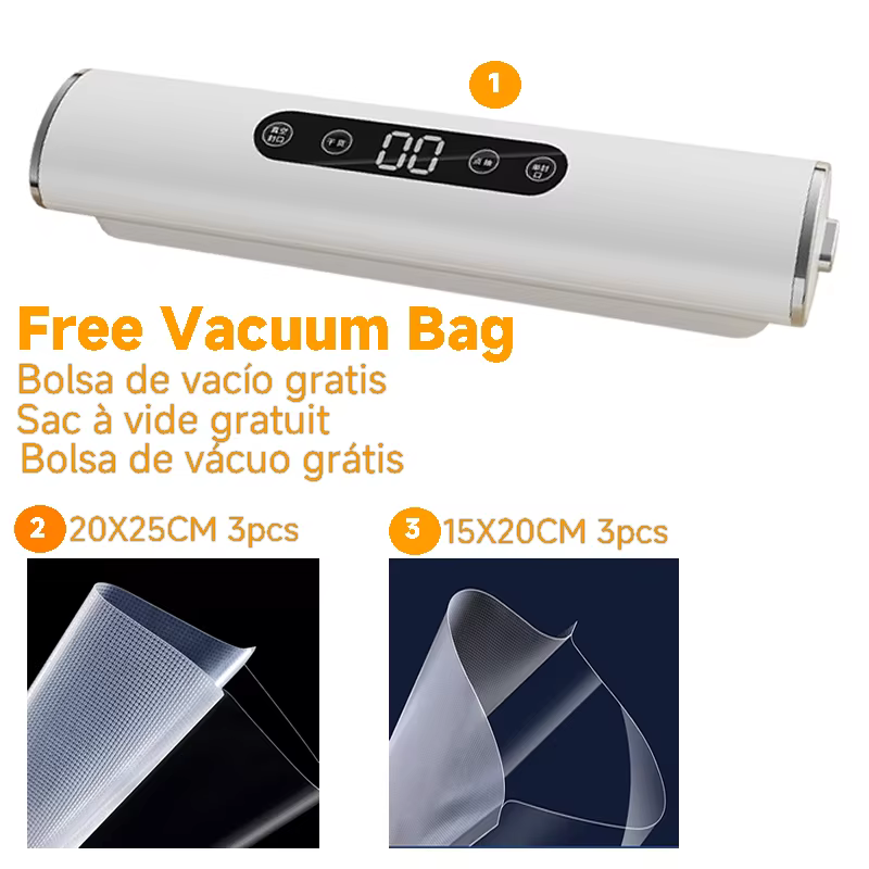 Machine professionnelle de scellage sous vide de Cuisine, scelleuse pour aliments, sous vide pour pr