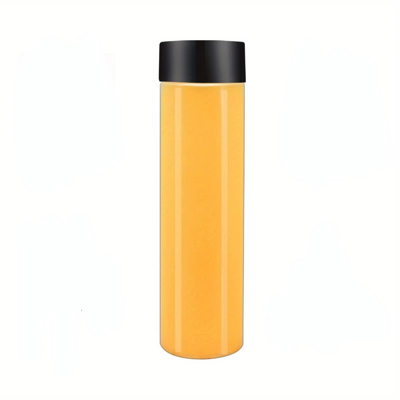 Bouteille de jus de fruits en plastique portable, récipient en vrac transparent pour intérieur et ex