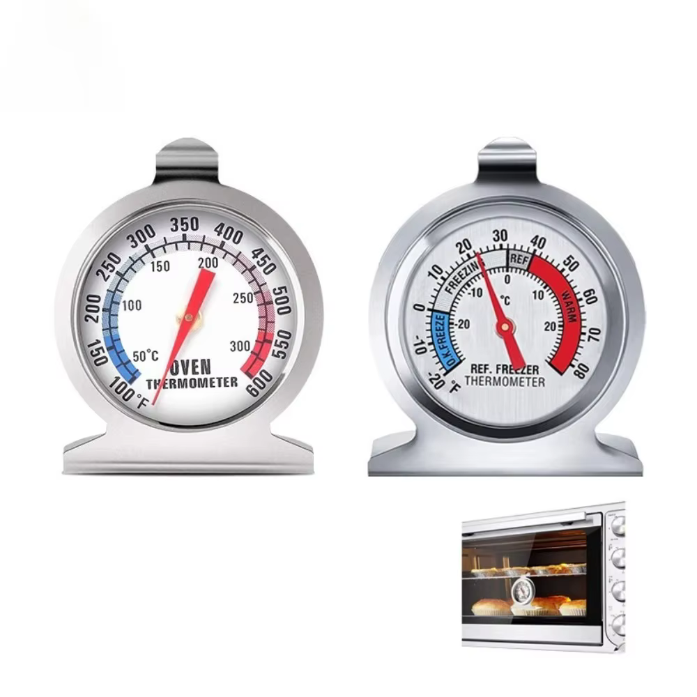 1 pièces congélateur four thermomètre barbecue gril jauge de température meilleur précis en acier in