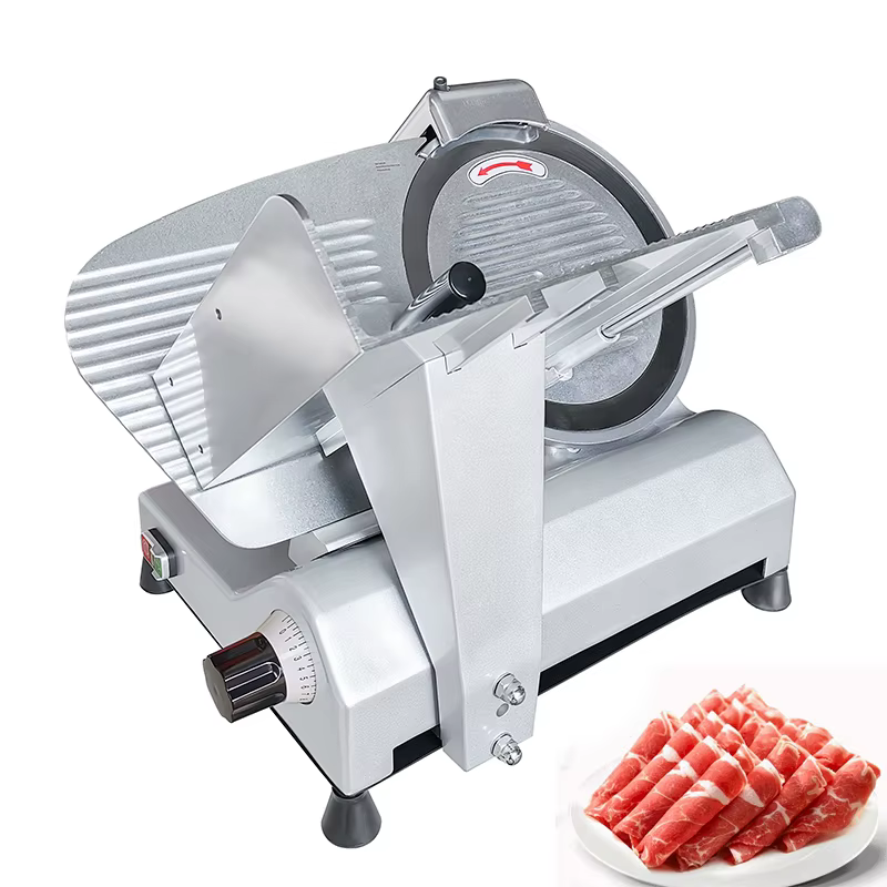 Machine à viande électrique, lame en acier au carbone chromé, Deli, viande, fromage, aliments, jambo