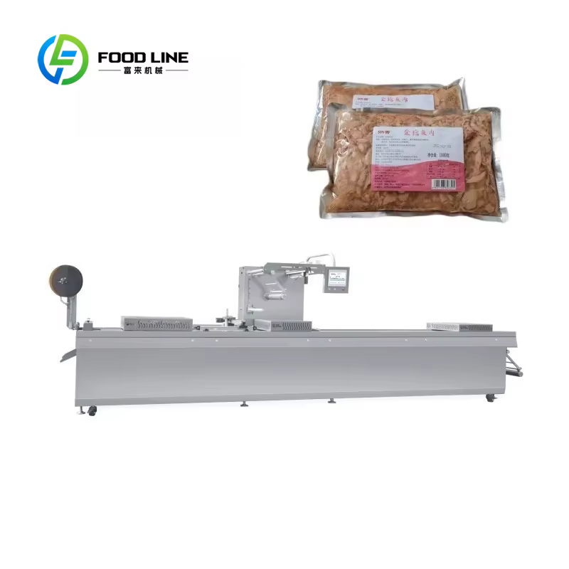 Machine d'emballage sous vide thermoformante mini automatique à prix d'usine, haute précision, surve