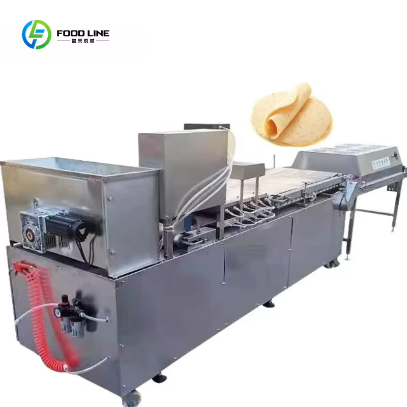 Machine automatique commerciale personnalisée pour la fabrication de pita, machine à pain plat arabe