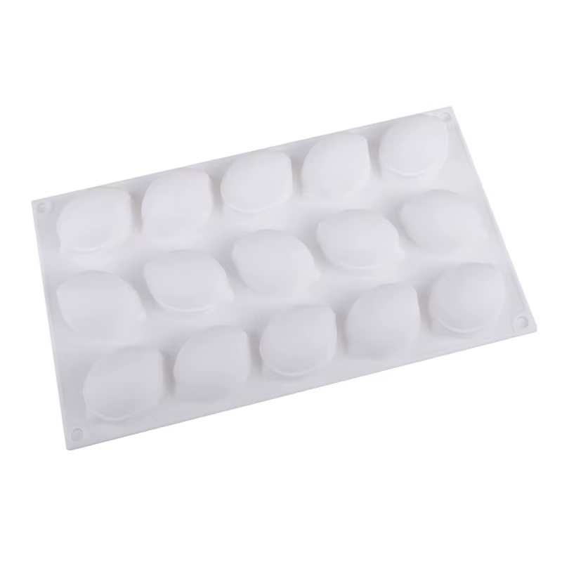 Moule en silicone en forme de citron pour gâteaux, mousses et desserts, antiadhésif 3D, pour pâtisse